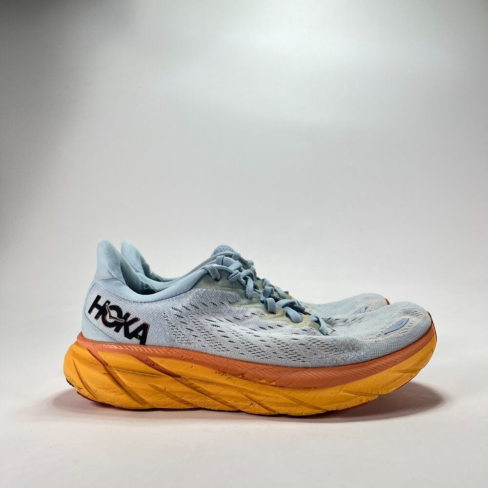 Hoka Clifton 8 Summer Song Ice Flow Running Shoes 1119394 SSIF Women's Size 9B